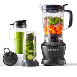 NutriBullet Black/Clear Plastic Blender 64 oz 5 speed