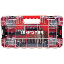 Craftsman Assorted Drill and Driver Bit Set Steel 150 pc