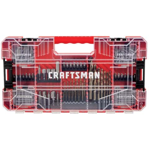 PCRAFTSMAN recision Tool Set - Multi-Bits - Black and Red - 18/Pack