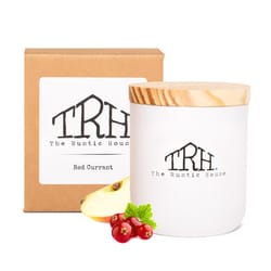 The Rustic House White Red Currant Scent Candle 8 oz