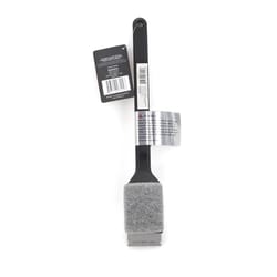 Grill Mark ABS Plastic/Steel Wire Grill Brush with Scraper