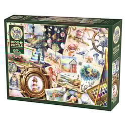 Cobble Hill Seashore Sketchbook Jigsaw Puzzle Multicolored 1000 pc