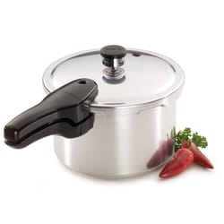 Bene Casa Polished Aluminum Pressure Cooker 4.2 qt