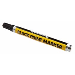 Forney 8.75 in. L X 1.88 in. W Black Paint Marker 1 pc