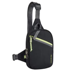 Travelon Greenlander Black Sling Backpack 7.25 in. H X 5 in. W