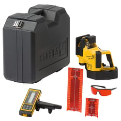 STABILA 3 beam Self Leveling LA 180L Laser Level Kit 300 ft. 5 pc