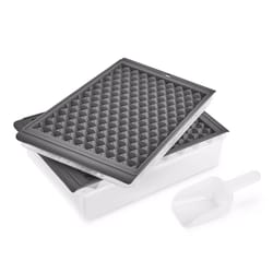 Tovolo Charcoal Plastic/Silicone Twist & Release Ice Mold