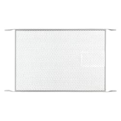 M-D BUILDING PRODUCTS White Aluminum Door Grille 1 pc