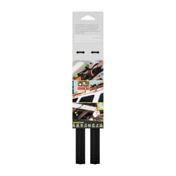 Twisted Goat 36 in. L Black Twist Ties 2 pk