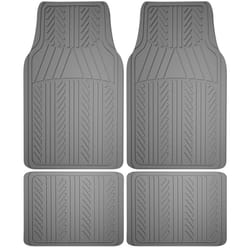 Universal Car Front Rear Floor Foot Mats Anti-Slip Football Sports Car Mat  Full Set of 4 Pieces Carpet Heavy Duty All Weather Protection Fit for