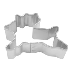 R&M International Corp 2 in. L Mini Reindeer Cookie Cutter Silver 1 pc