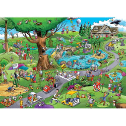 Cobble Hill Doodle Town Par For The Course Jigsaw Puzzle 1000 pc