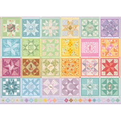 Cobble Hill Star Quilt Seasons Jigsaw Puzzle 1000 pc