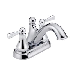 Delta Haywood Chrome Farmhouse Bathroom Faucet 4 in.