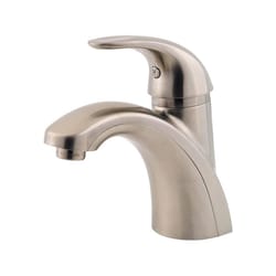 Pfister Brushed Nickel Traditional Bathroom Faucet 4 in.