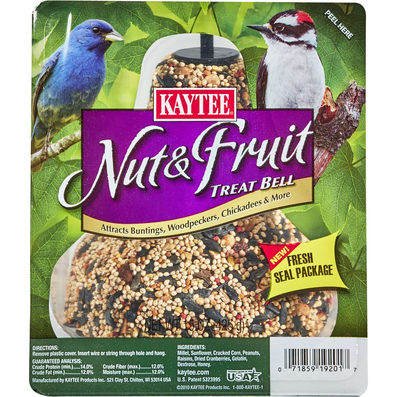 Kaytee Nut & Fruit Songbird Wild Bird Seed Bell Millet 15 oz. - Ace Hardware