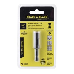 Trade A Blade Diamond 1/2 in. L Hole Saw