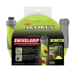 Legacy Flexzilla SwivelGrip 5/8 in. D X 3 ft. L Medium Duty Premium Grade Garden Hose