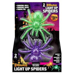 Shawshank LEDz LED Light Up Spiders 2 pk