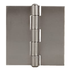 Ace 3 in. L Natural Weldable Door Hinge 1 pk