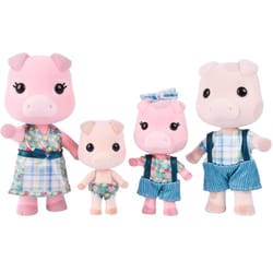 Honey Bee Acres The Oinksters Pig Family Figure Set Toy Multicolored 4 pc