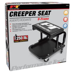 Performance Tool 15.5 in. H X 11.5 in. W X 12.5 in. L Creeper Seat With Tray