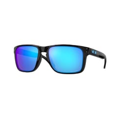 Oakley Holbrook XL Unisex Polished Black Blue Lens Sunglasses