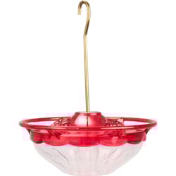 Aspects HummBlossom Hummingbird 4 oz Polycarbonate Hummingbird Feeder Nectar Bird Feeder 3 ports