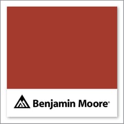 Benjamin Moore Smoldering Red 2007-10