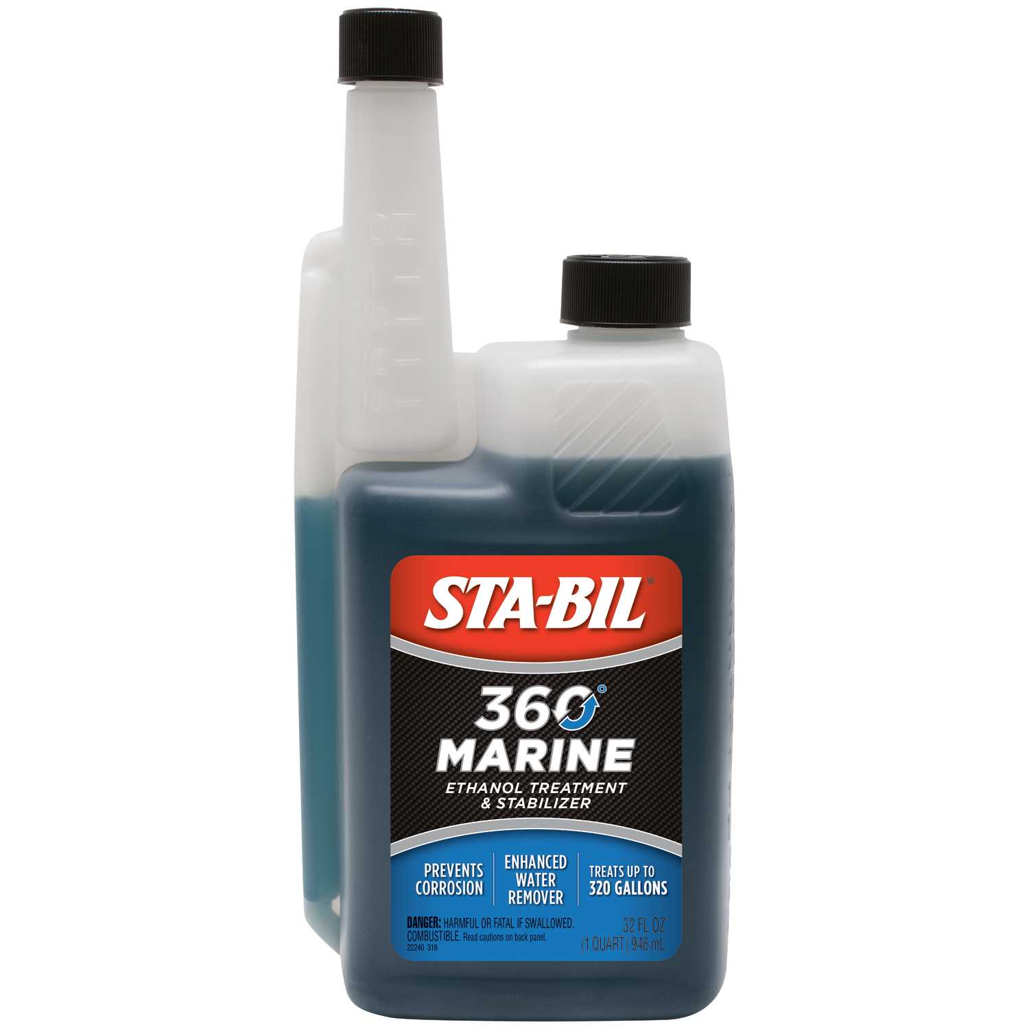 STABIL 360 Marine Ethanol Disel/Ethanol/Gasoline Fuel Stabilizer 32 oz