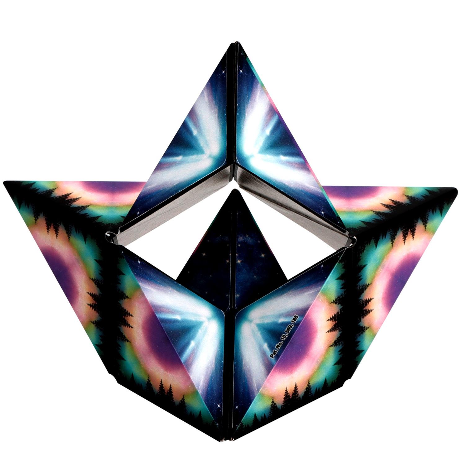CUBE（感謝） Shashibo Holographic Series Vapor Magnetic Puzzle Cube Blue