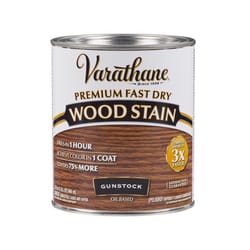 Varathane Semi-Transparent Gunstock Oil-Based Urethane Modified Alkyd Fast Dry Wood Stain 1 qt