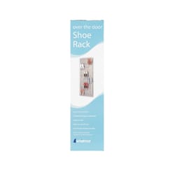 Whitmor 62.75 in. H X 5 in. W X 22.50 in. L Metal Shoe Organizer