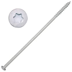 Screw Products No. 14 X 7 in. L Star Button Top Head Coarse Gutter Screws