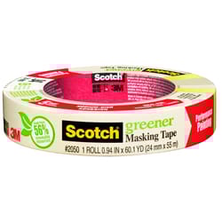 Scotch  0.94 in. W x 60.1 yd. L Beige  Medium Strength  Masking Tape  1 pk 