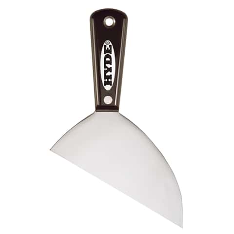 Hyde High Carbon Steel Drywall Pointing Knife 0.63 in. H X 6 in. W X 8 in. L Hyde High Carbon Steel Drywall Pointing Knife 0.63 in. H X 6 in. W X 8 in. L