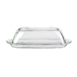 Anchor Hocking Clear Glass Butter Dish 1 pk