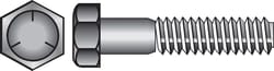 HILLMAN 5/8 in. D X 7 in. L Heat Treated Zinc Steel Hex Head Cap Screw 25 pk