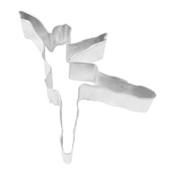 R&M International Corp International Corp 3 in. W X 5 in. L Ballerina Cookie Cutter Silver 1 pc