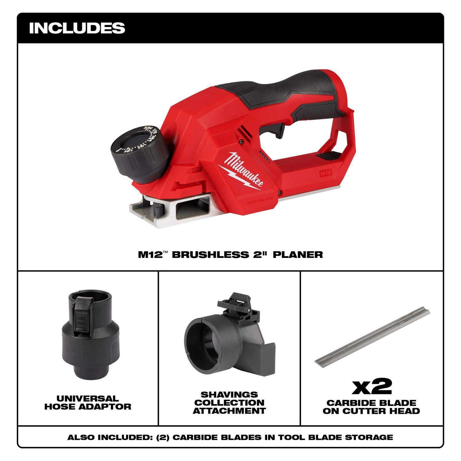 Milwaukee m18 deals fuel planer