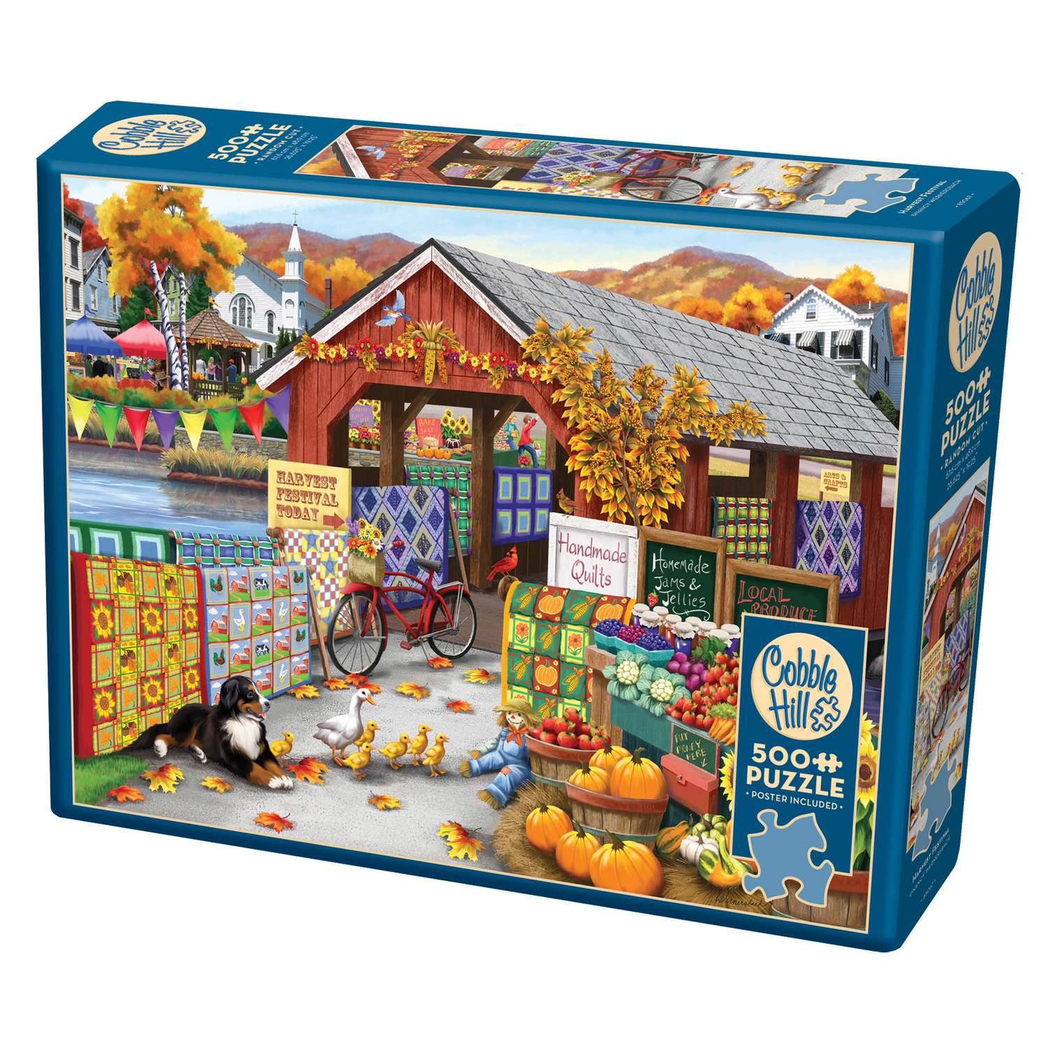 Cobble Hill Jigsaw Puzzle Cardboard Multicolored 500 pc Ace Hardware