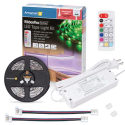 Armacost Lighting RibbonFlex home 16 ft. L Multicolored Plug-In LED Strip Tape Light Kit 1 pk