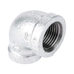 STZ Industries 1/2 in. FIP X 3/8 in. D FIP Galvanized Malleable Iron 90 degree Reducing Elbow