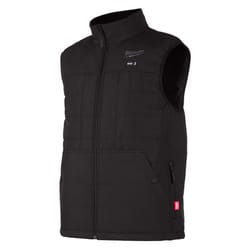 Milwaukee M12 Axis S Sleeveless Men's Full-Zip Heated Vest Black