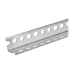 SteelWorks 0.74 in. X 1-1/2 in. W X 36 in. L Steel Slotted Angle