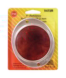 Peterson Red Round Reflector 1 pk