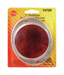 Peterson Red Round Reflector 1 pk