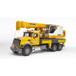 Bruder Mack Liebherr Crane Truck Toy Multicolored