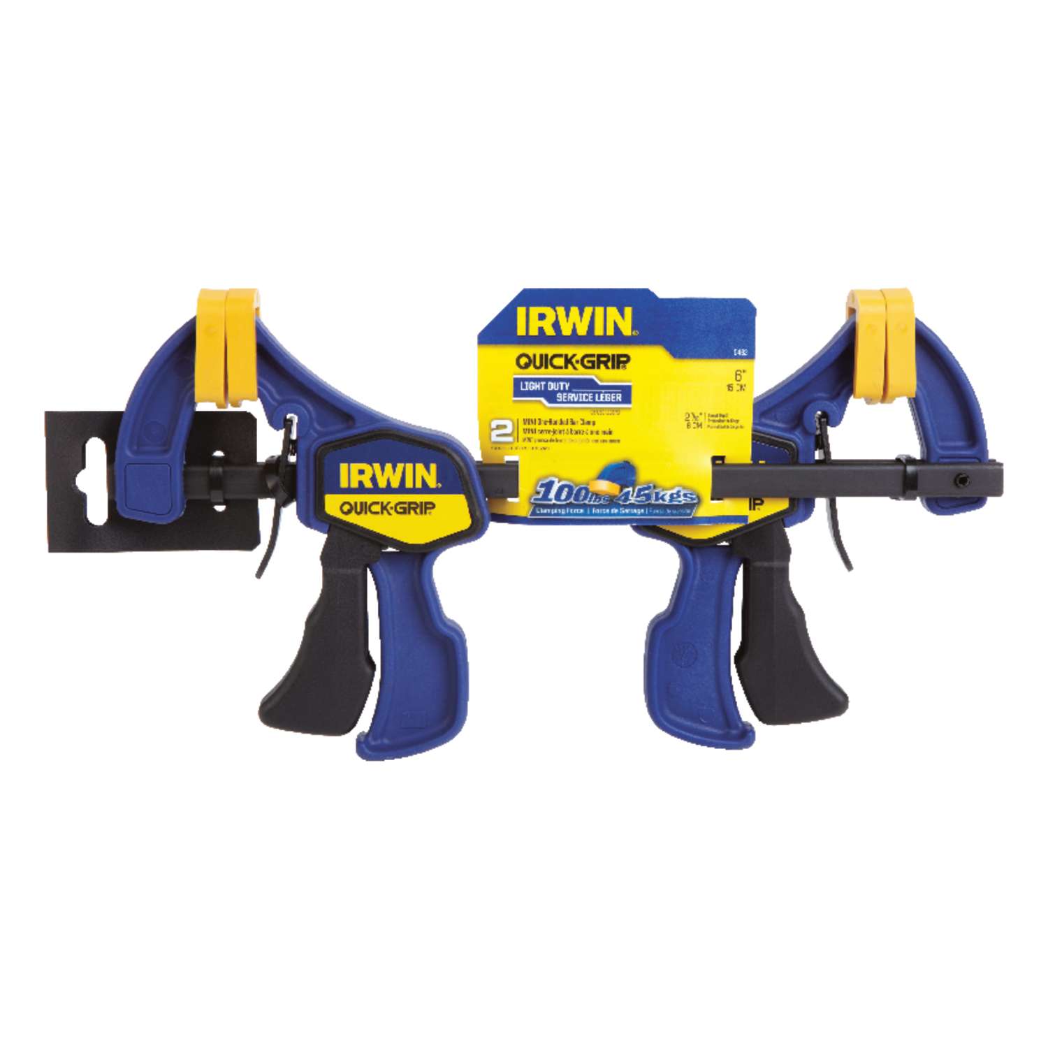 Irwin QuickGrip 6 in. x 27/16 in. D Bar Clamp 100 lb. Ace Hardware