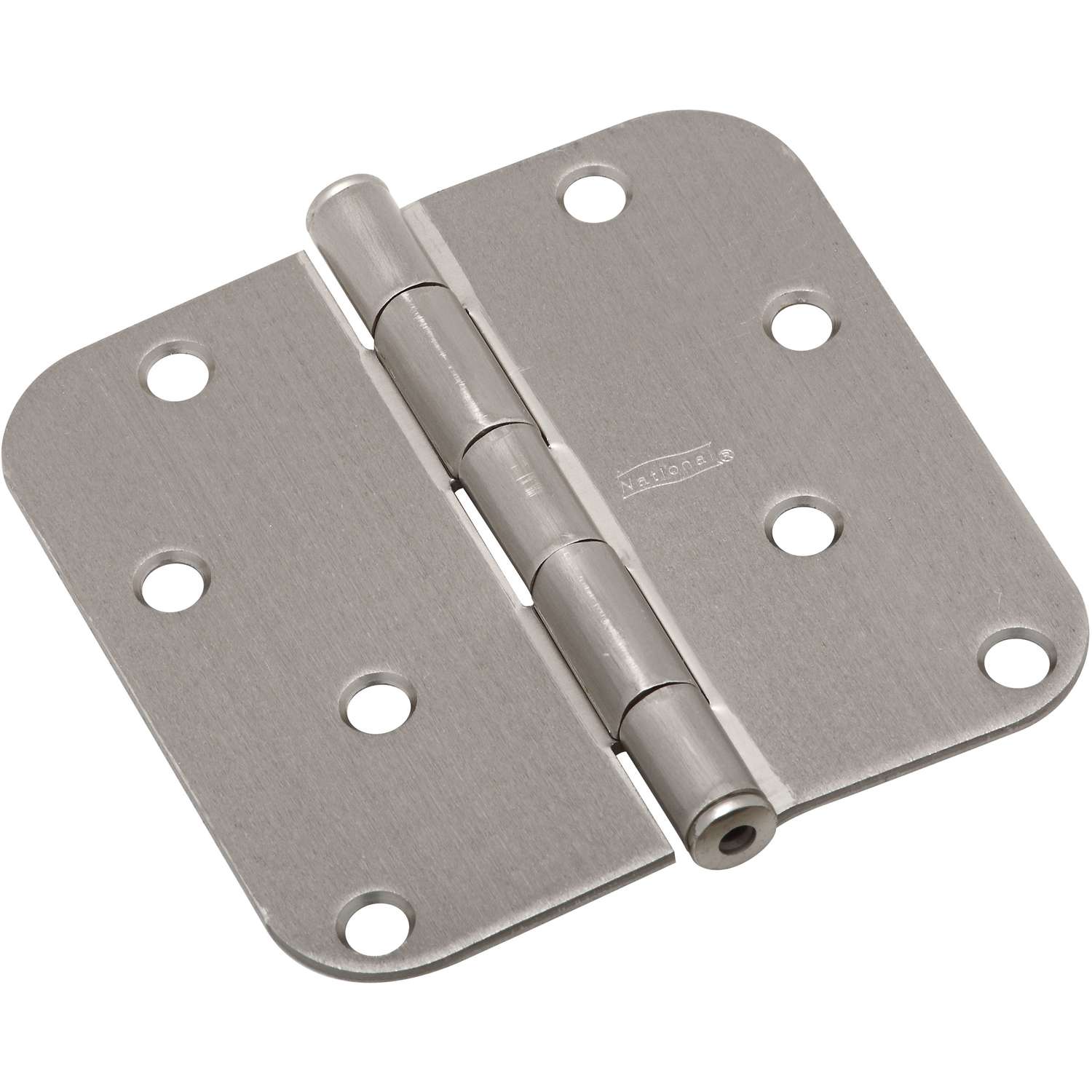 National Hardware 4 in. L Satin Nickel Door Hinge 1 pk Ace Hardware